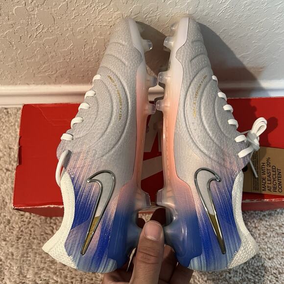 Nike Tiempo Legend 10 Elite FG NU2 Vast Gray/Racer Blue 2025 Limited Size 6.5